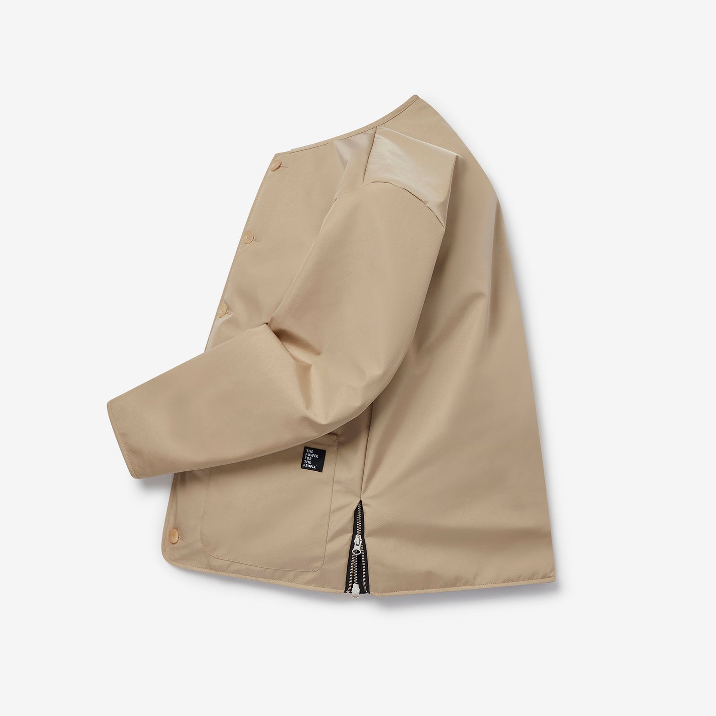 TEDDY ROUND COLLAR JACKET