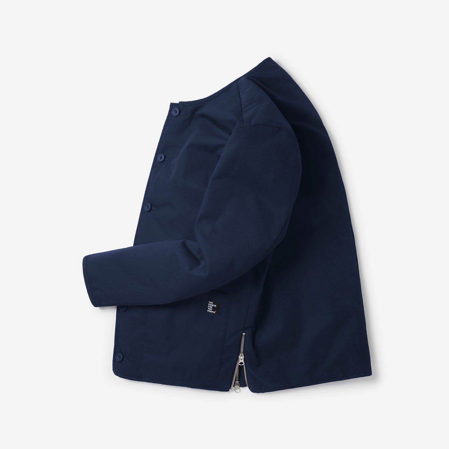 TEDDY ROUND COLLAR RIPSTOP JACKET