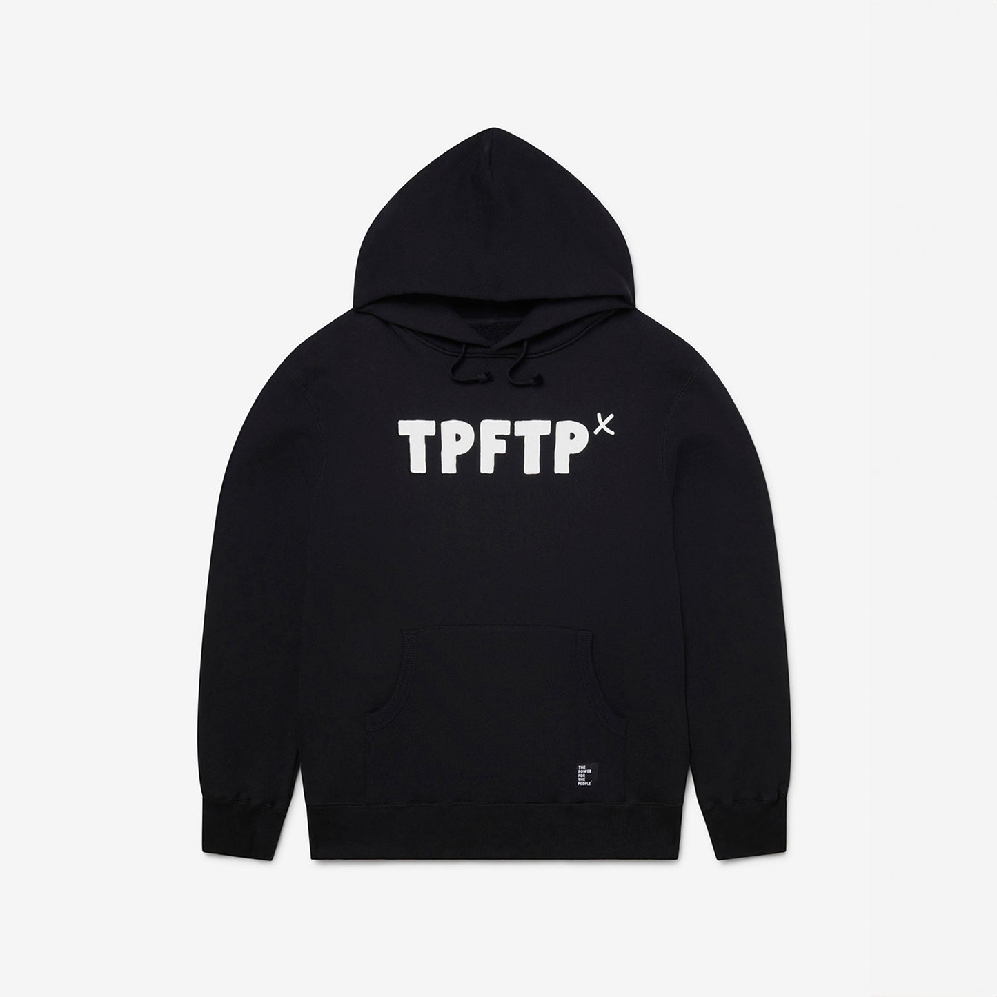GORDON BLACK / WHITE HOODED SWEAT