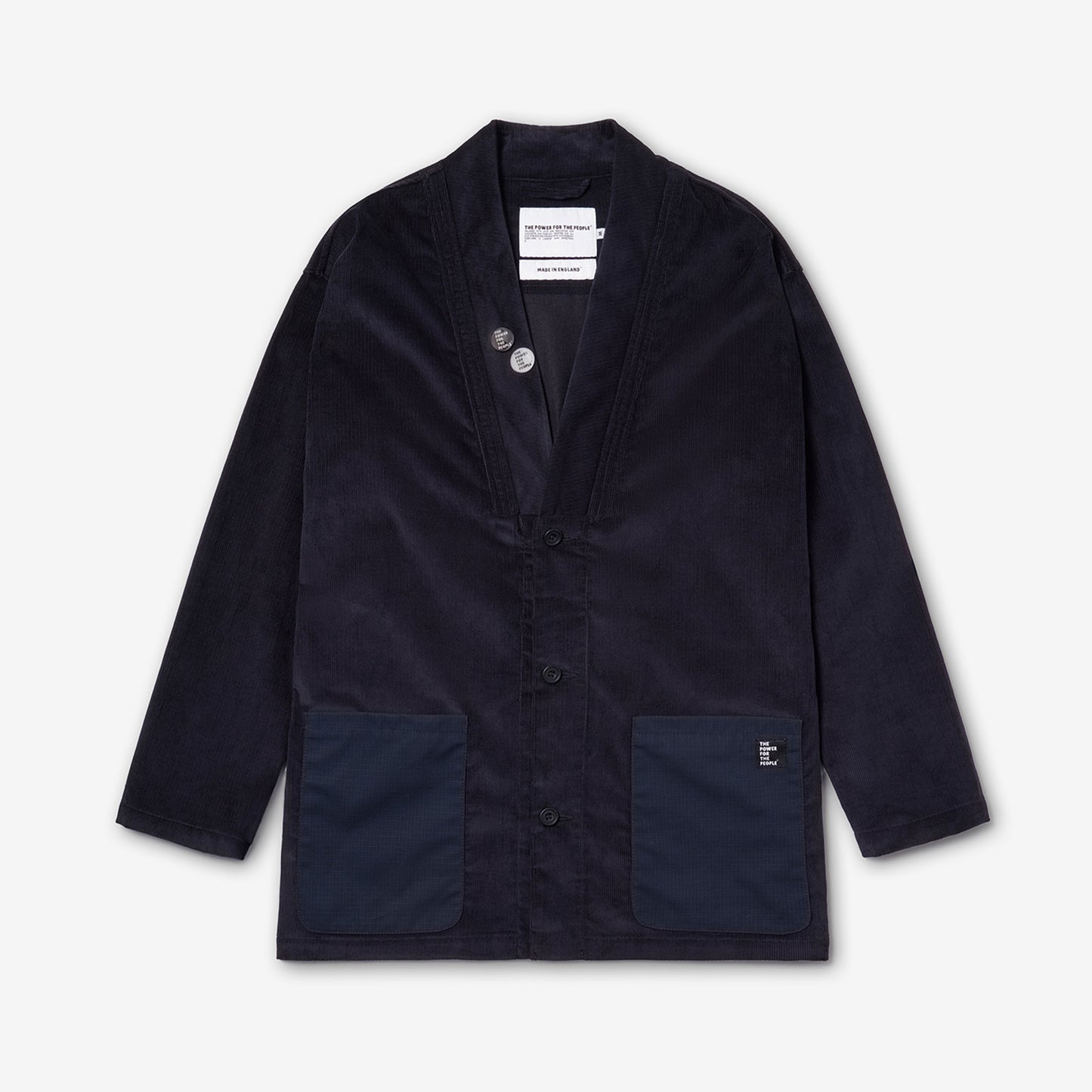 CAB KIMONO JACKET NAVY COTTON CORD
