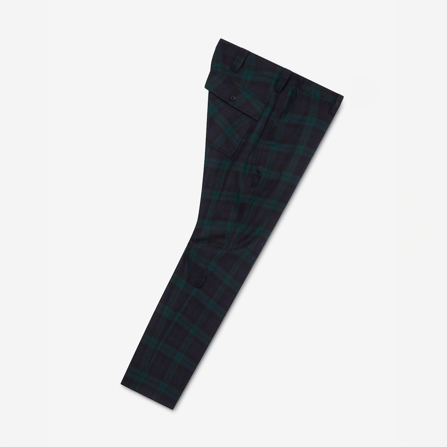 JAMES BONDAGE PANTS BLACK WATCH TARTAN