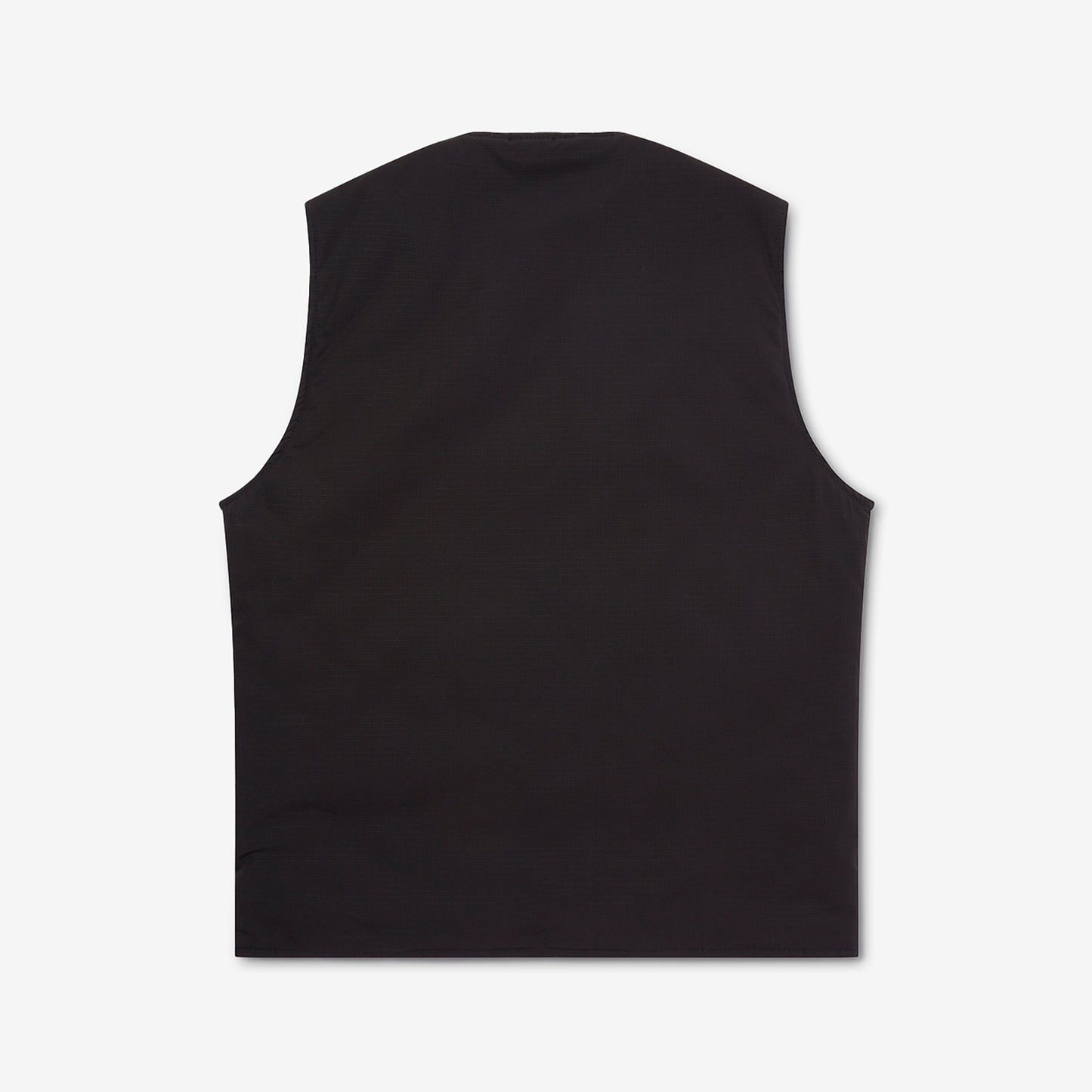 MEL ROUND COLLAR W/C BLACK RIPSTOP