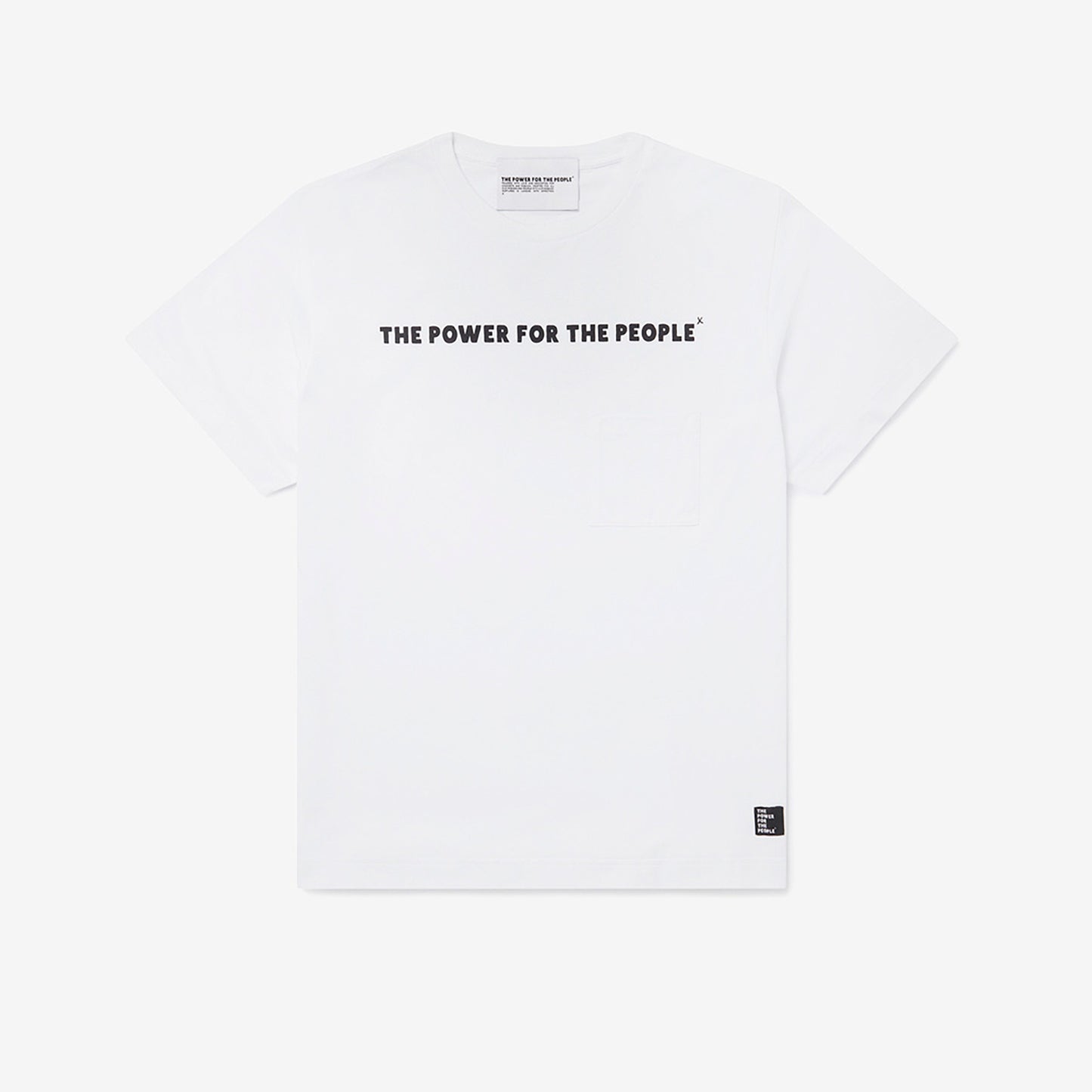 PERCY WHITE / BLACK T-SHIRT