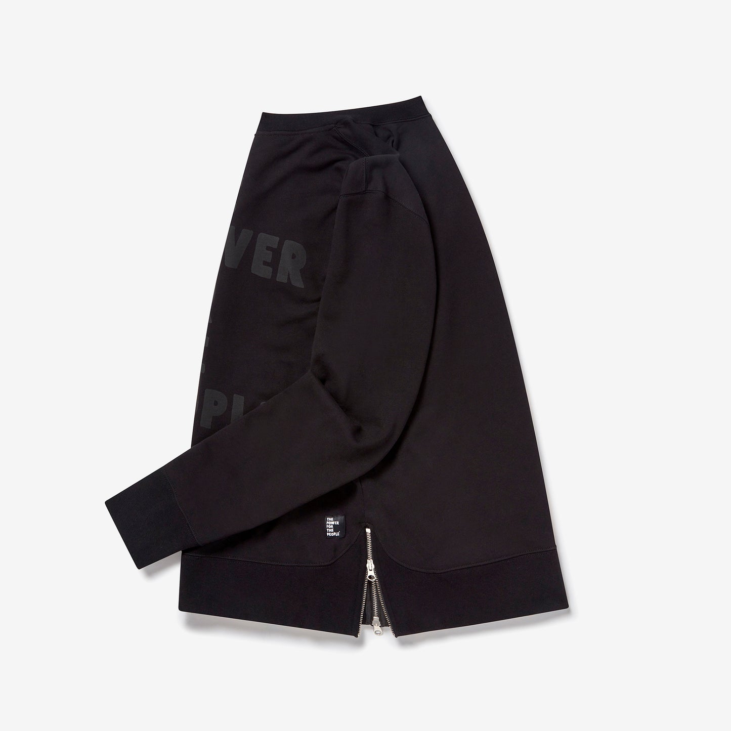 STEVIE BLACK / BLACK CREW NECK SWEAT