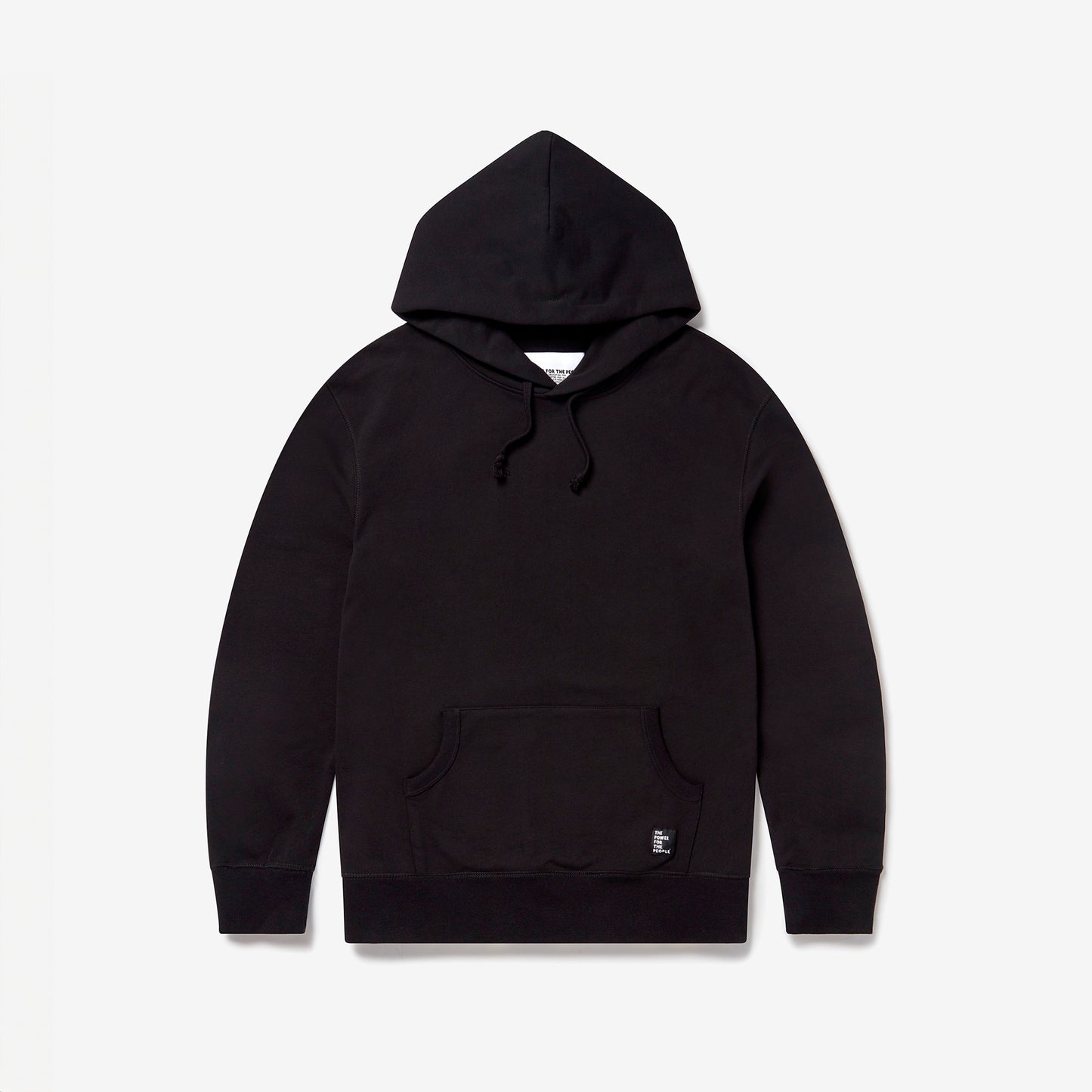 RAY BLACK / BLACK HOODED SWEAT