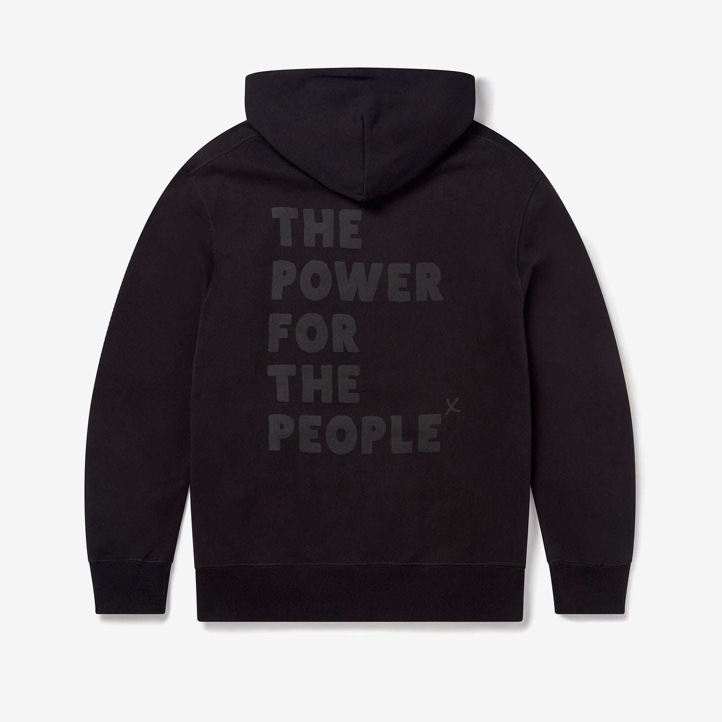 RAY BLACK / BLACK HOODED SWEAT