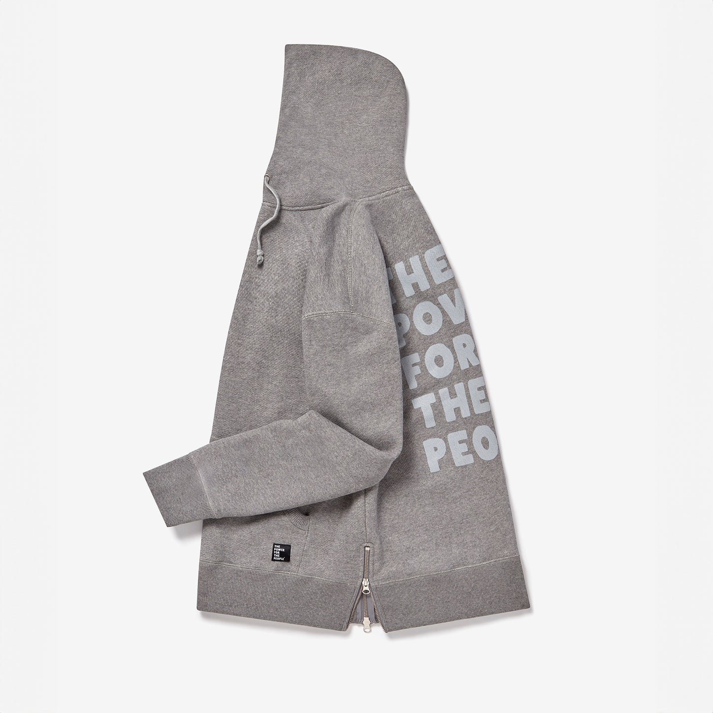 RAY GREY / GREY HOODED SWEAT