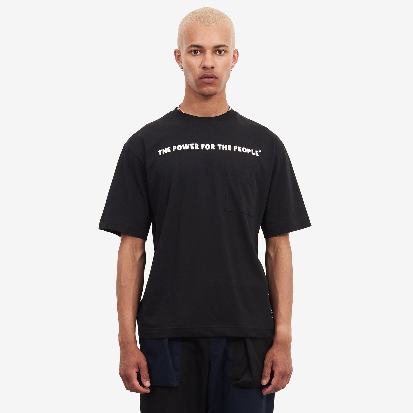 PERCY BLACK / WHITE T-SHIRT