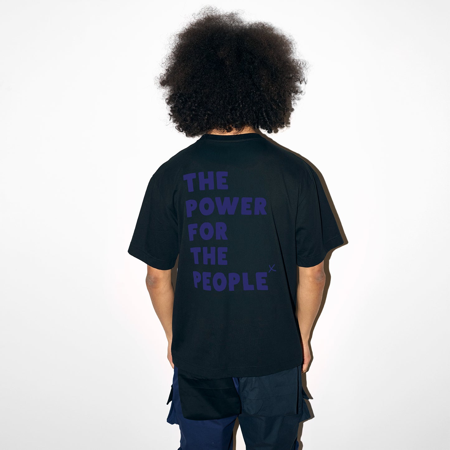 BOBBY BLACK / BLUE T-SHIRT