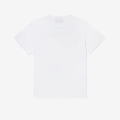 WHITE PERCY FRONT LOGO T-SHIRT